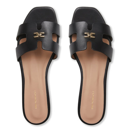 Bruno Magli Women Fina Single Band Sandal Black
