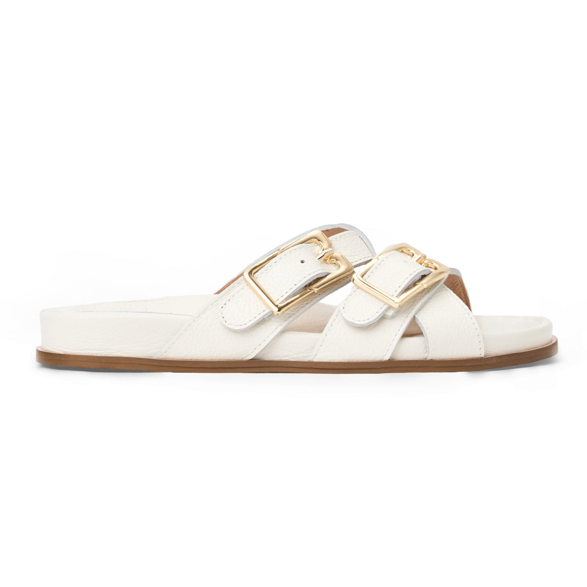 Bruno Magli Women Genesis Bone Tumbled Bone
