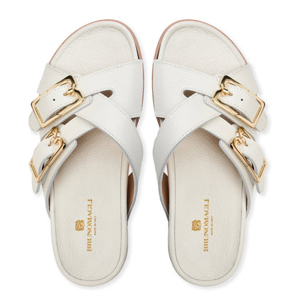 Bruno Magli Women Genesis Bone Tumbled Bone