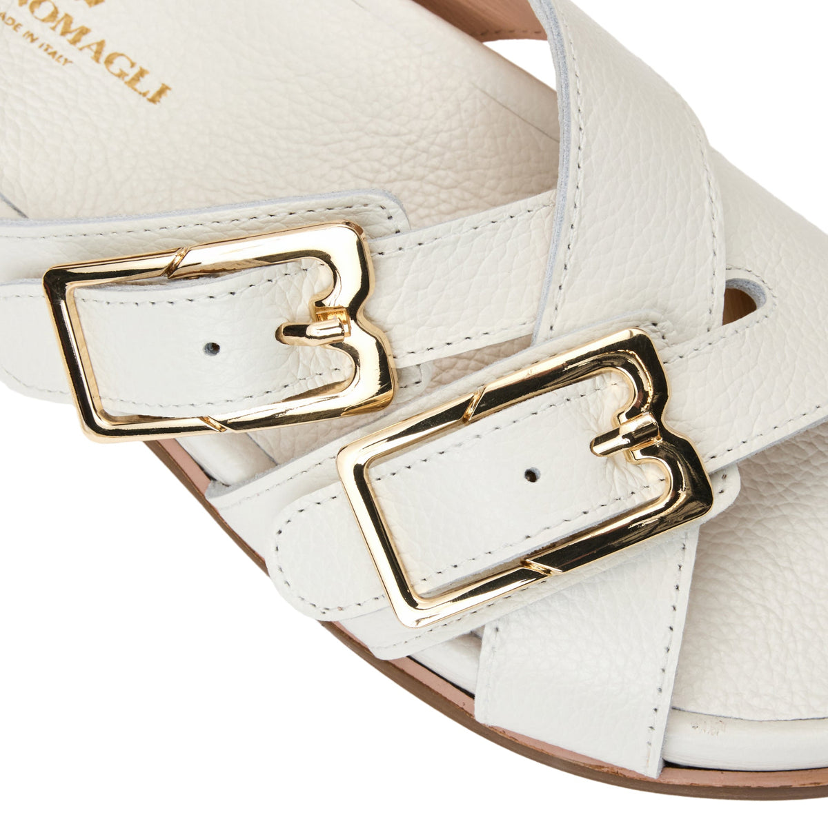 Bruno Magli Women Genesis Bone Tumbled Bone