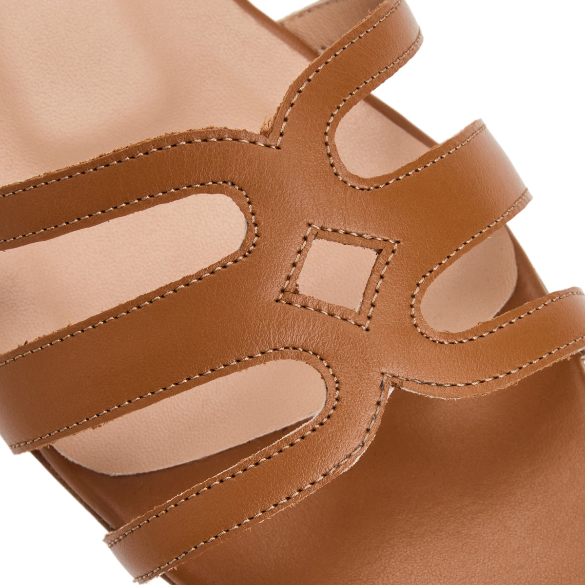 Bruno Magli Women Flore Cognac Nappa/Tonal Nappa/Tonal