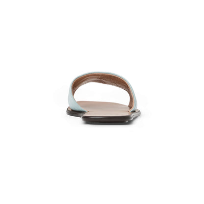 Bruno Magli Women Aqua Sky Blue Tumbled Sky Blue Tumbled