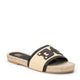 Natural Raffia/Black