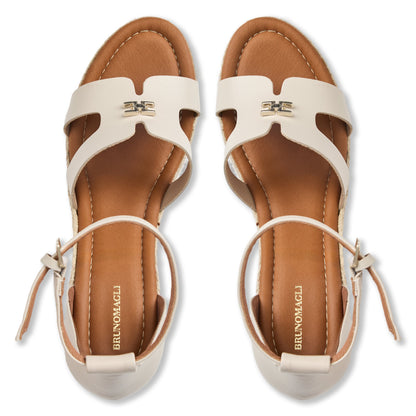 Bruno Magli Women Dina Bone Nappa