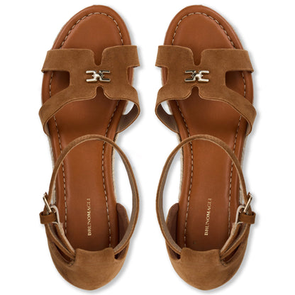 Bruno Magli Women Dina Cognac Suede