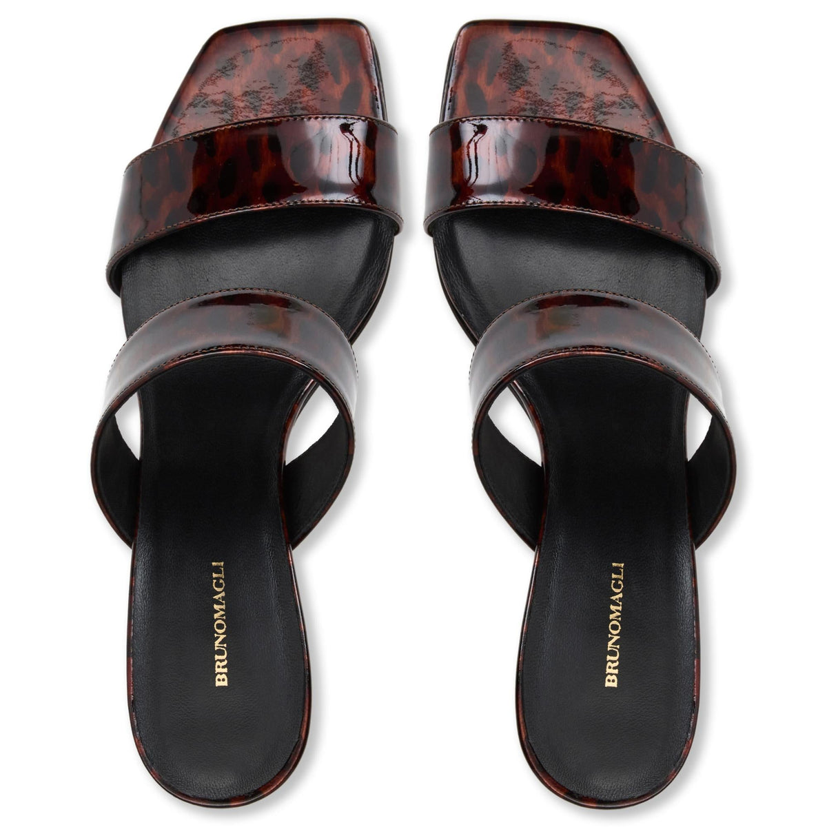 Bruno Magli Women Vezza Tortoise Patent Tortoise Patent