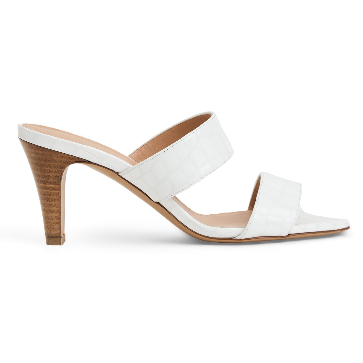 Bruno Magli Women Vezza Bone Patent/Croc Bone Patent/Croc