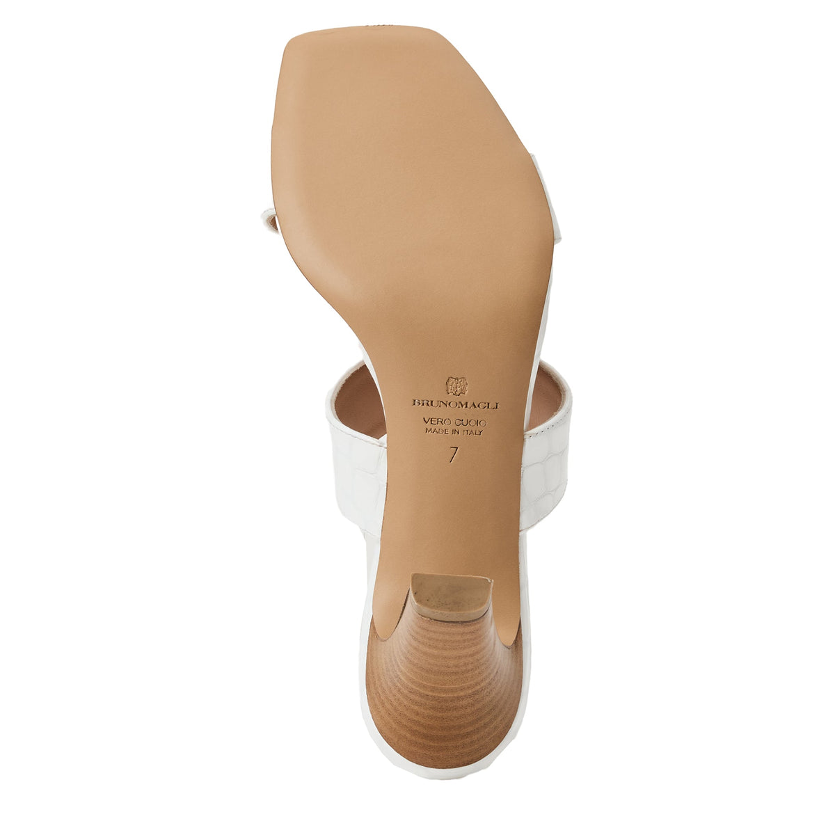 Bruno Magli Women Vezza Bone Patent/Croc Bone Patent/Croc