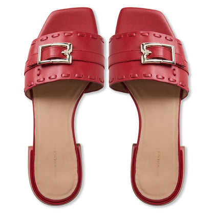 Bruno Magli Women Bellini Berry Nappa