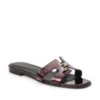 Bruno Magli Women Fina Tortoise Patent Tortoise Patent