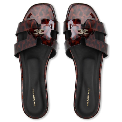 Bruno Magli Women Fina Tortoise Patent Tortoise Patent