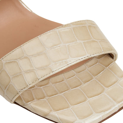 Bruno Magli Women Vezza Sand Patent/Croc Sand Patent/Croc