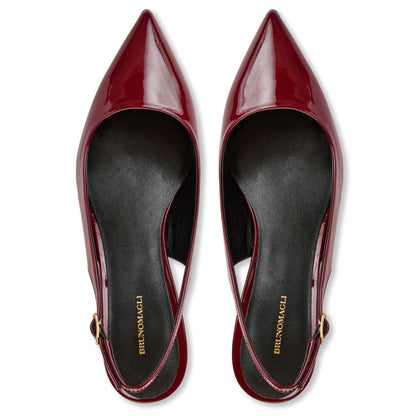 Bruno Magli Women Palerma Berry Patent Berry Patent