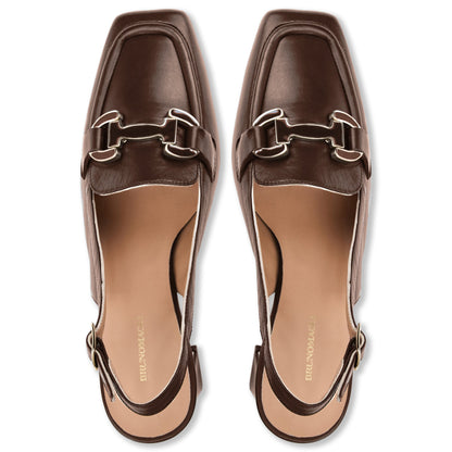 Bruno Magli Women Fabia Brown Nappa