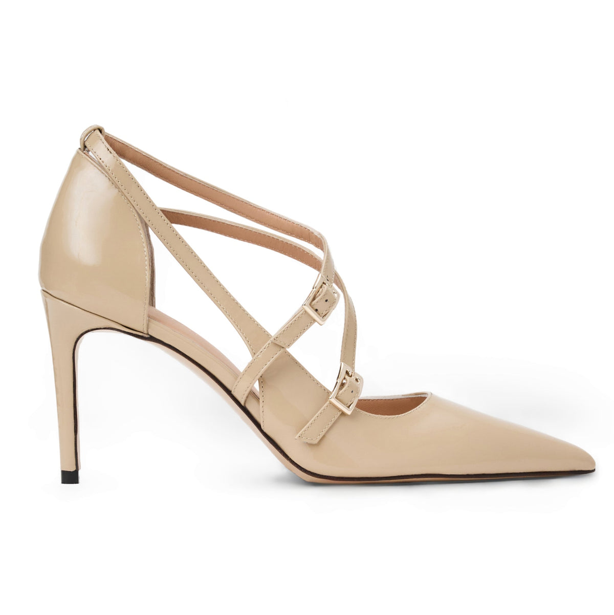 Bruno Magli Women Primavera Sand Patent Sand Patent