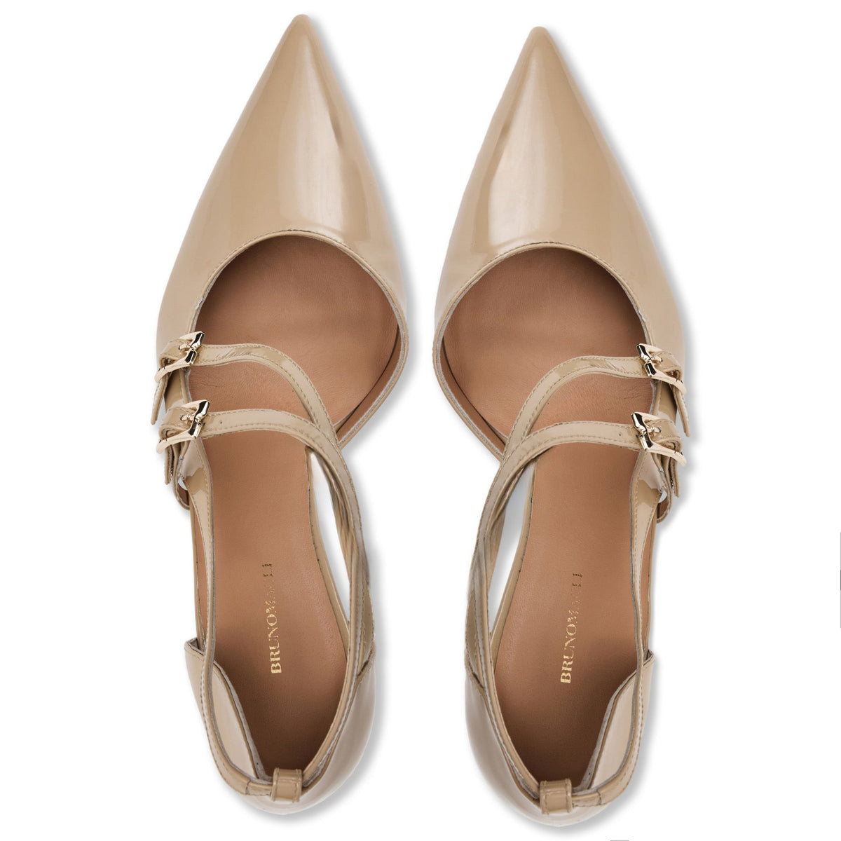 Bruno Magli Women Primavera Sand Patent Sand Patent