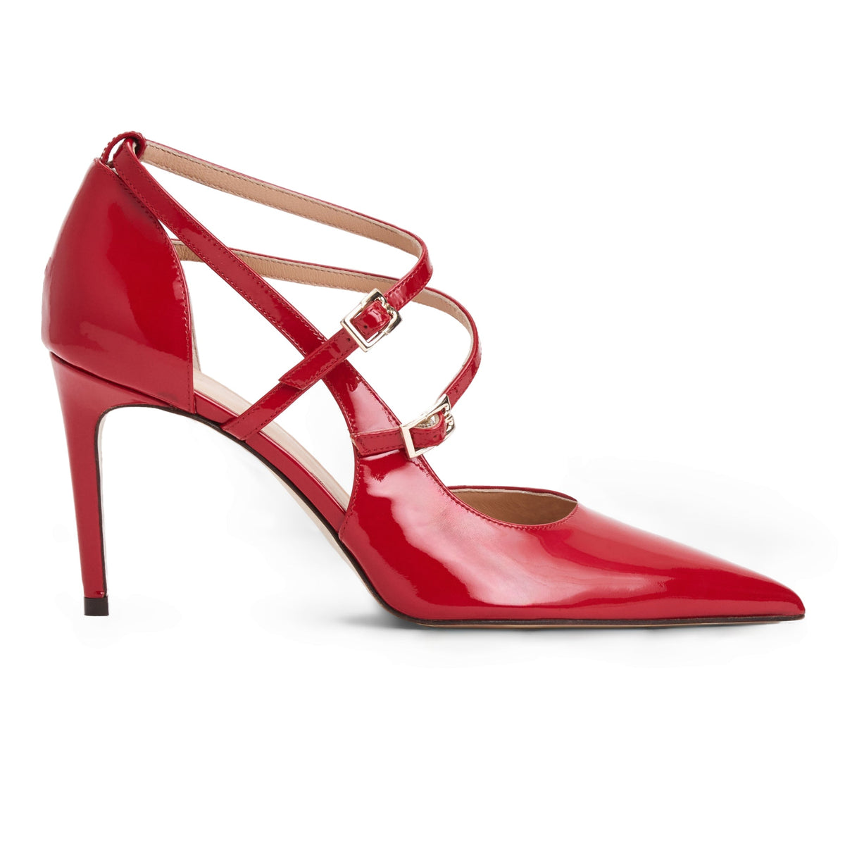 Bruno Magli Women Primavera Berry Patent Berry Patent