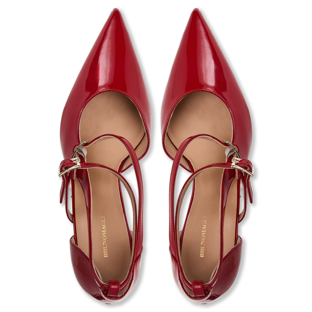 Bruno Magli Women Primavera Berry Patent Berry Patent