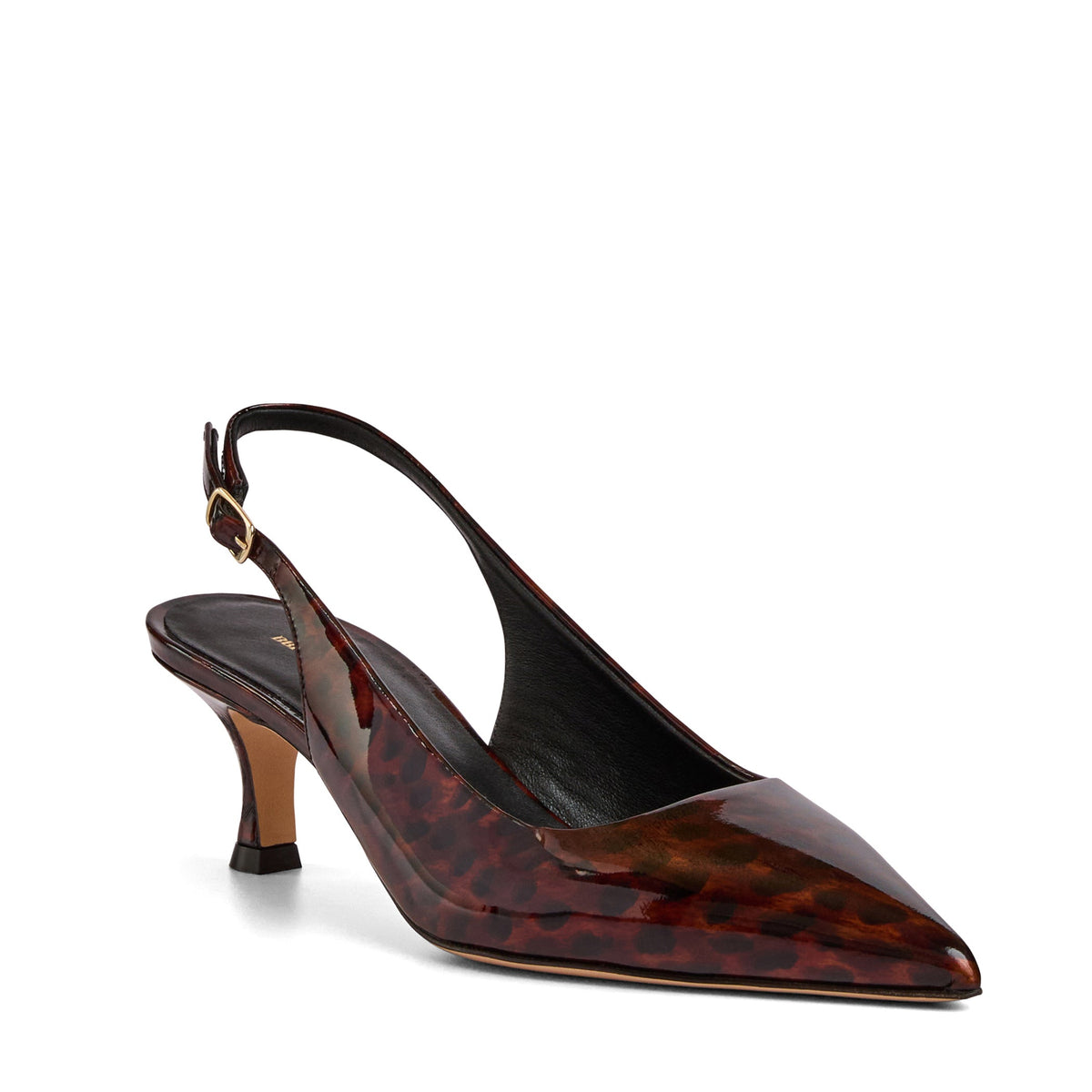Bruno Magli Women Palerma Slingback Pump Tortoise Patent
