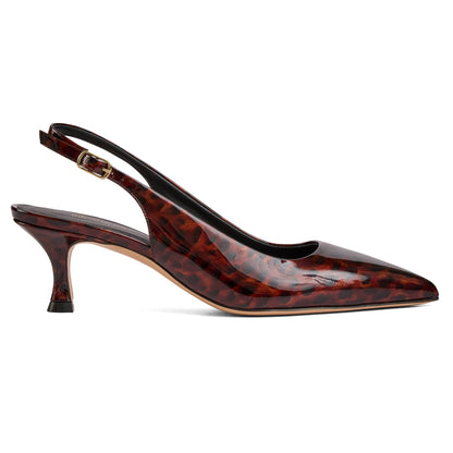 Bruno Magli Women Palerma Slingback Pump Tortoise Patent