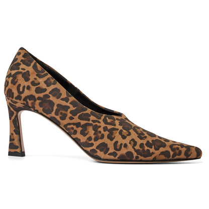 Bruno Magli Women Athena Pump Leopard Suede