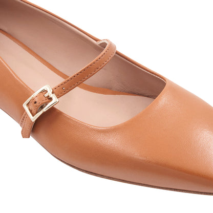 Bruno Magli Women Lucia Cognac Cognac Leather