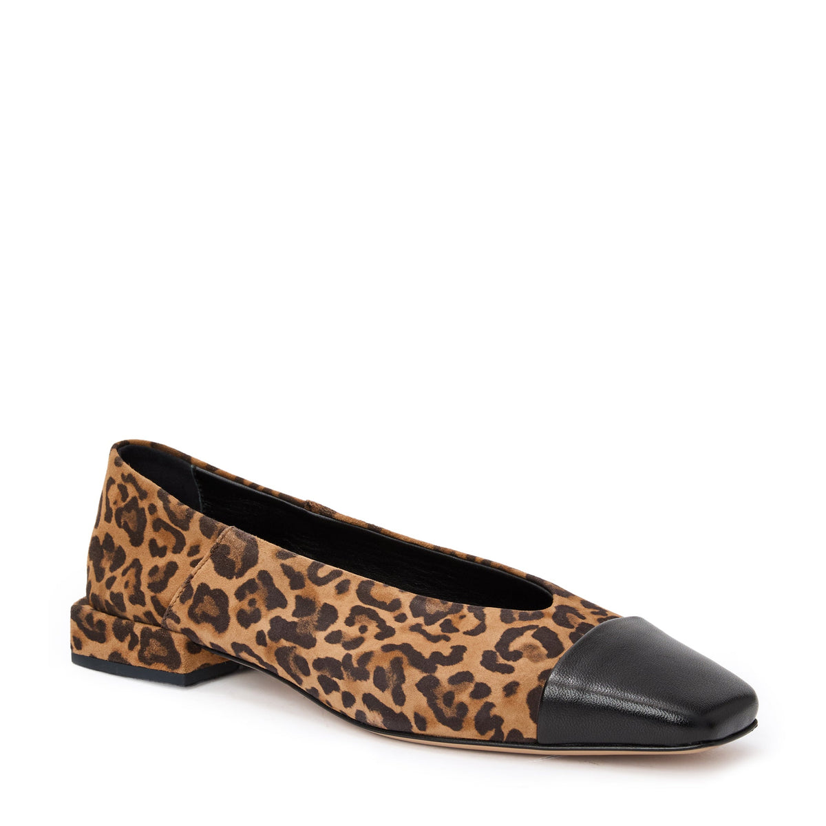 Bruno Magli Women Patria Flat Leopard Suede