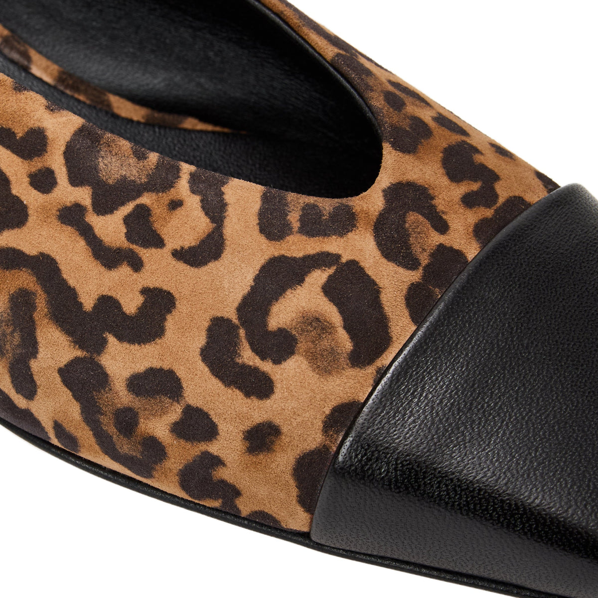 Bruno Magli Women Patria Flat Leopard Suede