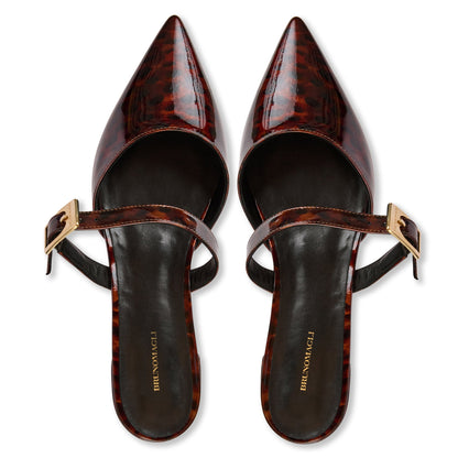 Bruno Magli Women Pasha Mule Tortoise