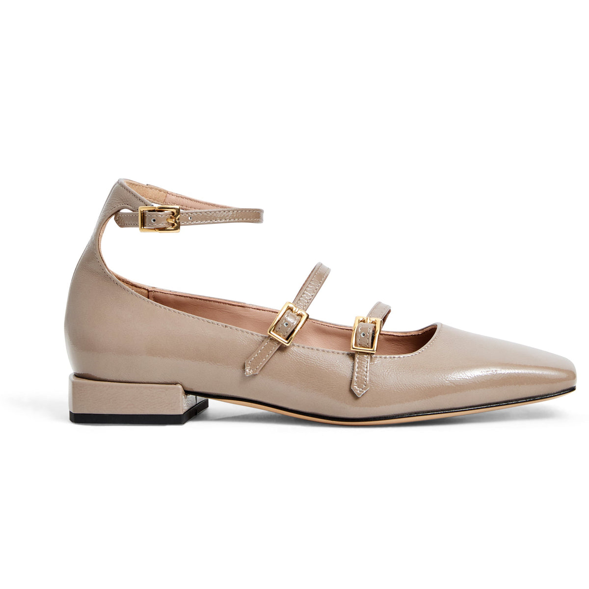 Bruno Magli Women Petra Mary Jane Taupe