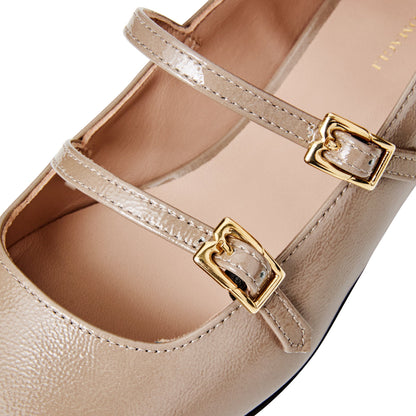 Bruno Magli Women Petra Mary Jane Taupe