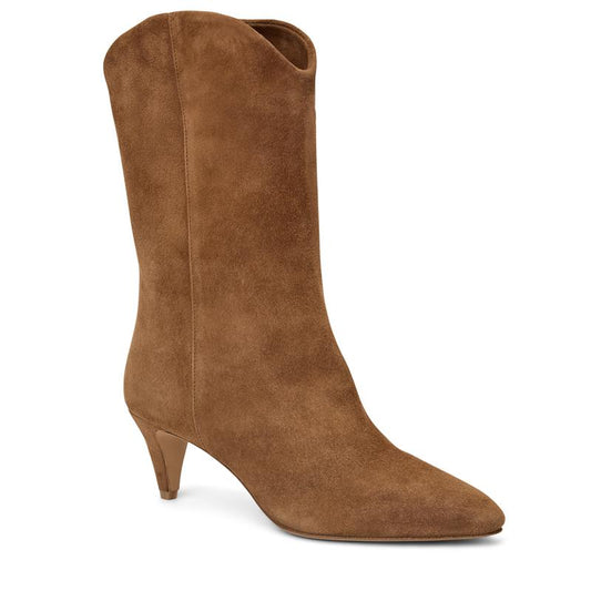 Bruno Magli Women Mandriana Boot Cognac Suede