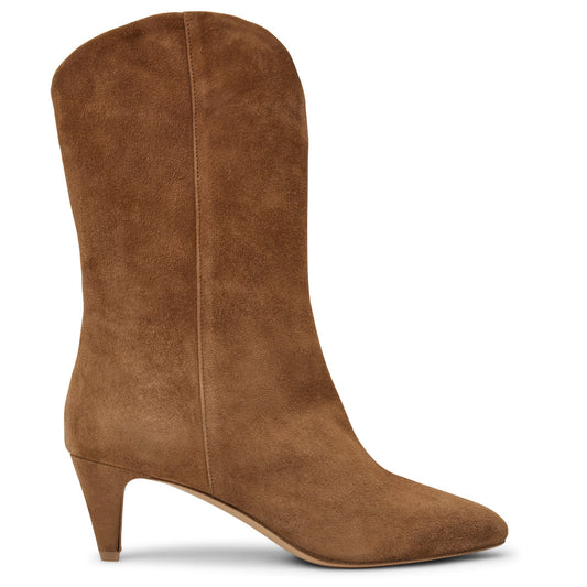 Bruno Magli Women Mandriana Boot Cognac Suede