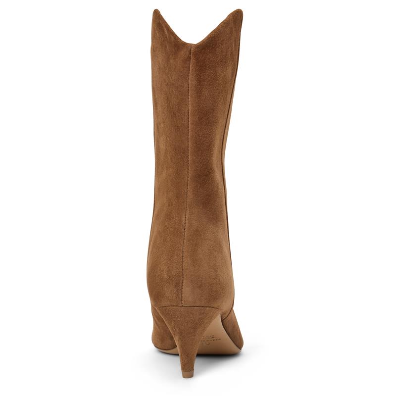 Bruno Magli Women Mandriana Boot Cognac Suede