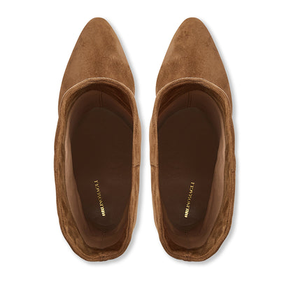 Bruno Magli Women Mandriana Boot Cognac Suede