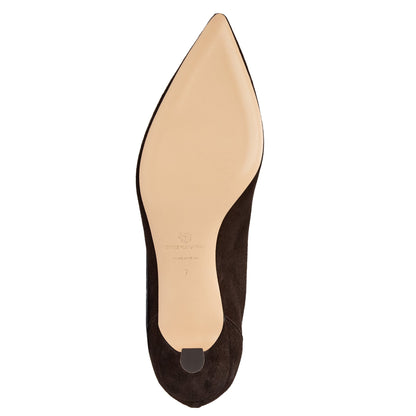 Bruno Magli Women Francesca Boot Dark Brown Suede