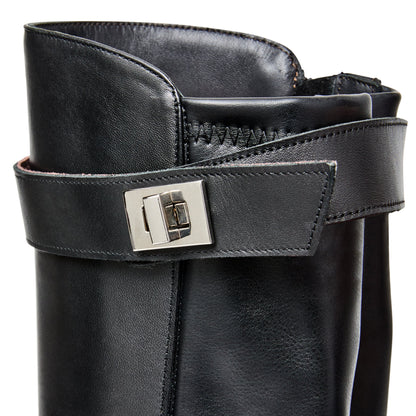 Bruno Magli Women Pamelina Knee High Boot Black