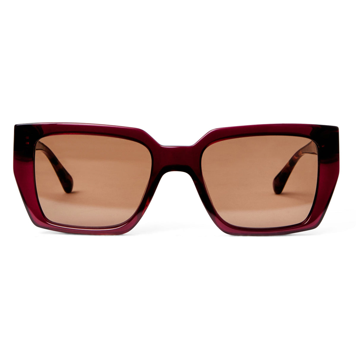 Bruno Magli Handbags & Accessories Ricci Sunglasses Red Tortoise