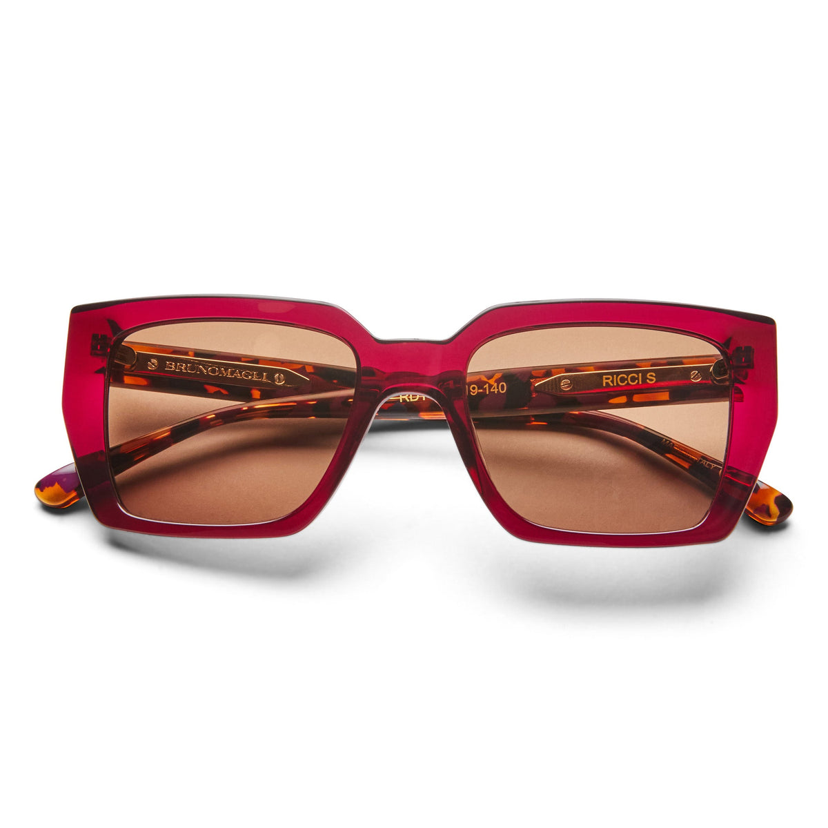 Bruno Magli Handbags & Accessories Ricci Sunglasses Red Tortoise