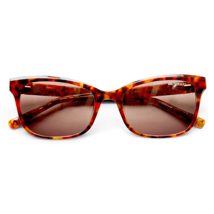 Bruno Magli Handbags & Accessories Vales Women's Limited Edition Cat-eye Sunglasses honey tortoise