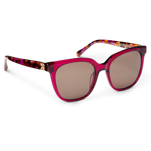 Bruno Magli Handbags & Accessories Monas Limited Edition Women's Oversized sunglasses Red
