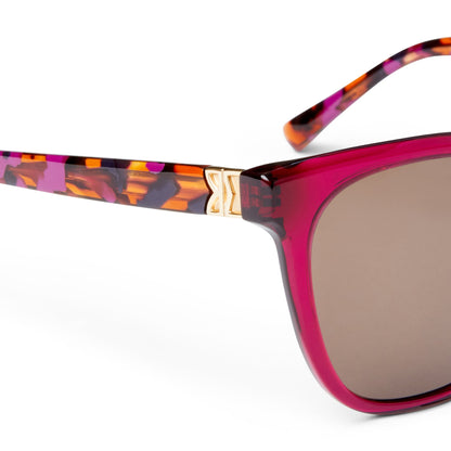 Bruno Magli Handbags & Accessories Monas Limited Edition Women's Oversized sunglasses Red