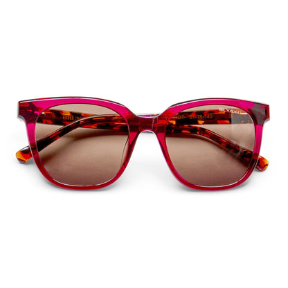 Bruno Magli Handbags & Accessories Monas Limited Edition Women's Oversized sunglasses Red