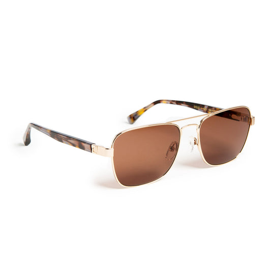 Bruno Magli Handbags & Accessories Sole Aviator Sunglasses - Gold