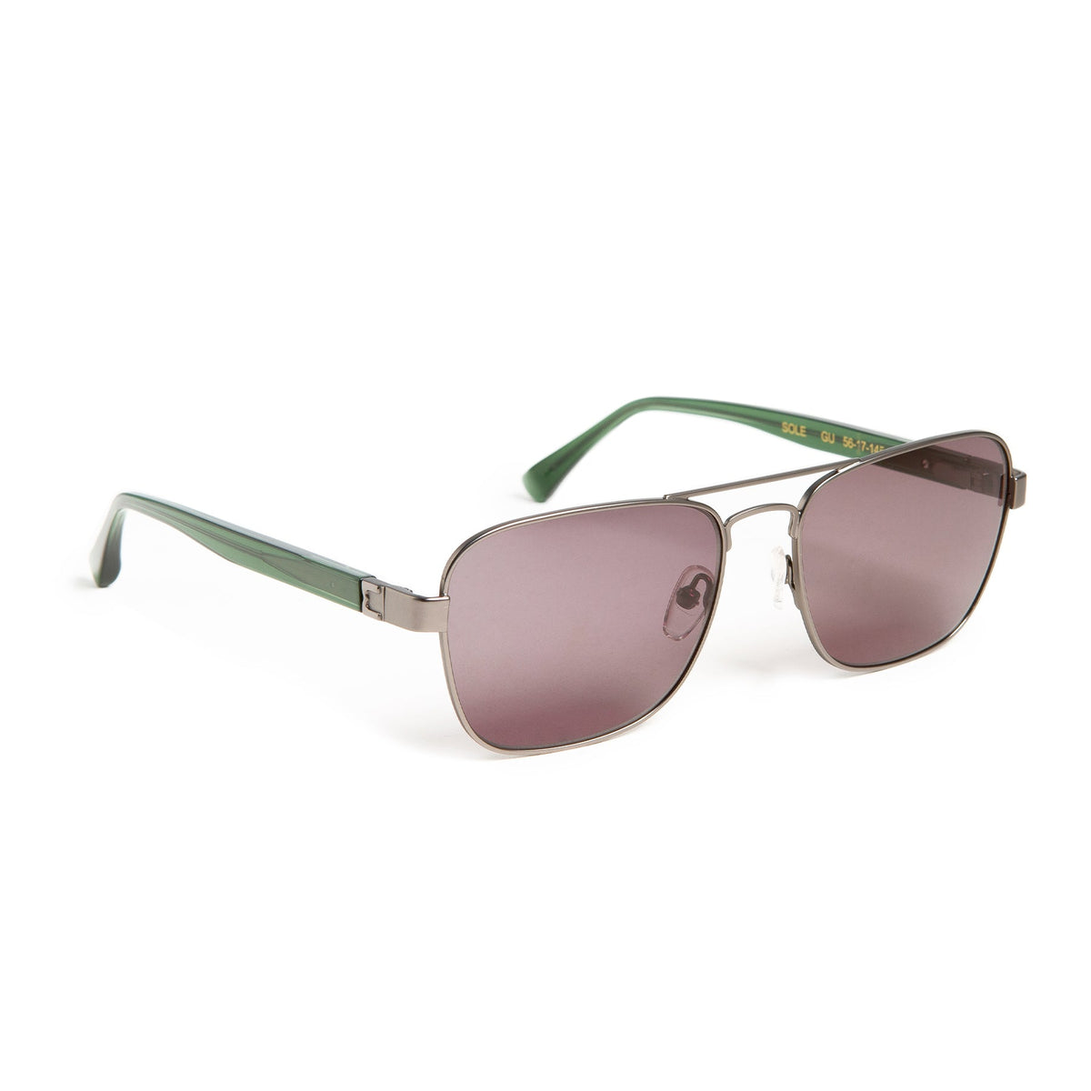 Bruno Magli Handbags & Accessories Sole Aviator Sunglasses - Gunmetal