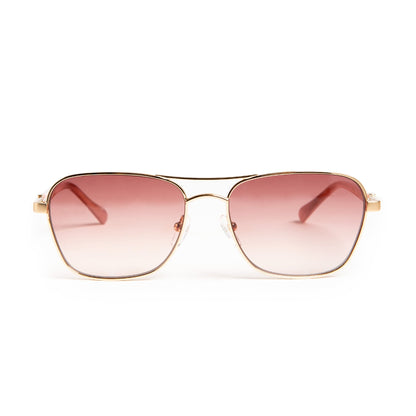 Bruno Magli Handbags & Accessories Playa Aviator Sunglasses - Gold
