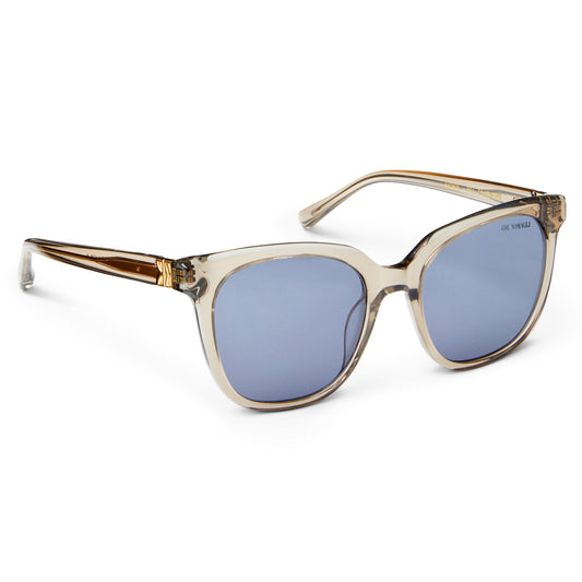 Bruno Magli Handbags & Accessories Monas Limited Edition Women's Oversized sunglasses Crystal Nude