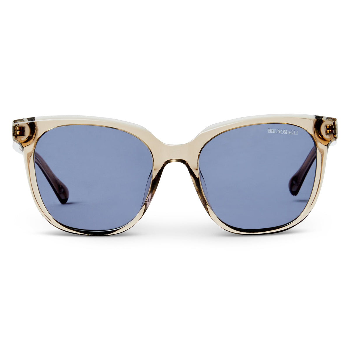 Bruno Magli Handbags & Accessories Monas Limited Edition Women's Oversized sunglasses Crystal Nude
