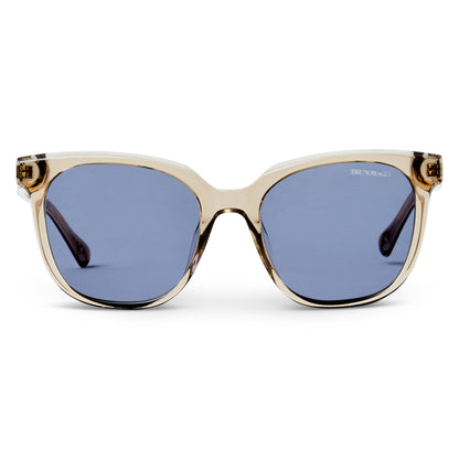 Bruno Magli Handbags & Accessories Monas Limited Edition Women's Oversized sunglasses Crystal Nude