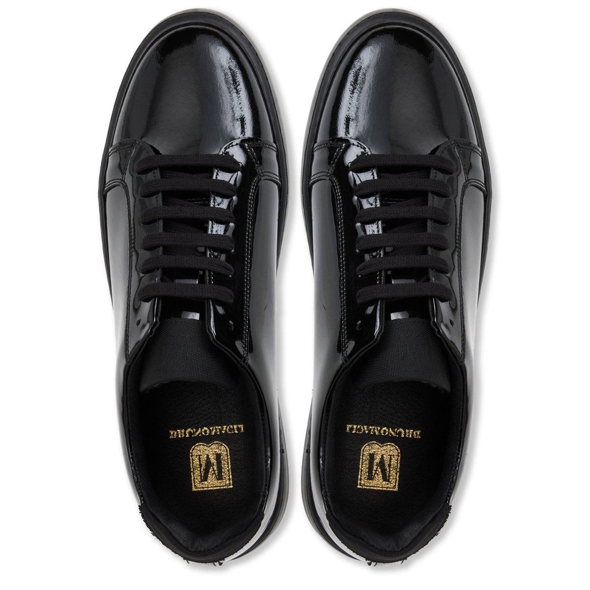 Bruno Magli Men Magnifico Sera Black Patent Black Patent